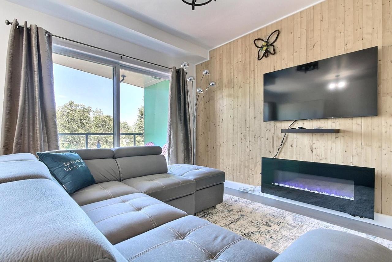 Good Vibes Only -Modern And Spacious 2 Bedroom Condo 4 Beds Free Parking, Gym Квебек Екстериор снимка