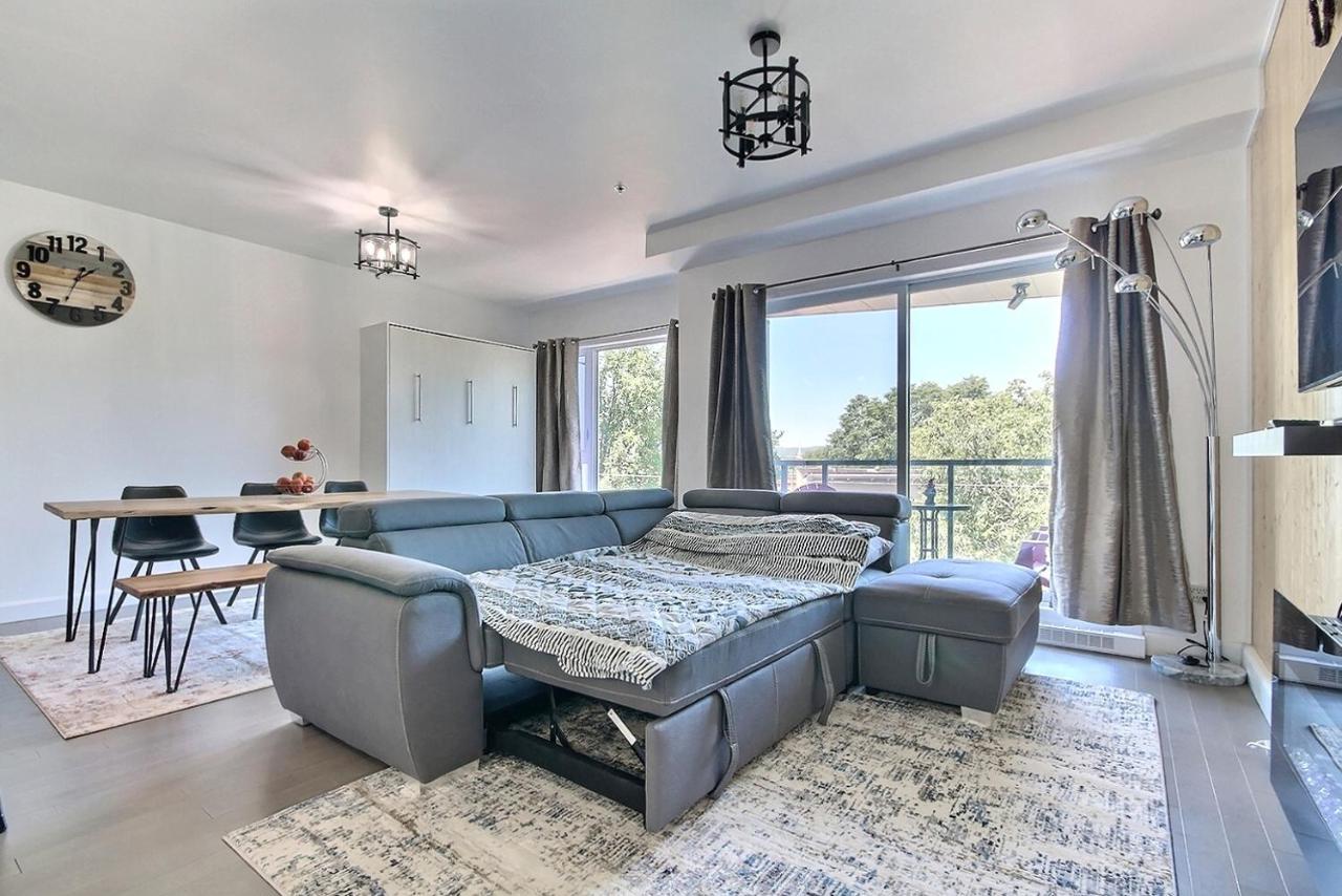 Good Vibes Only -Modern And Spacious 2 Bedroom Condo 4 Beds Free Parking, Gym Квебек Екстериор снимка