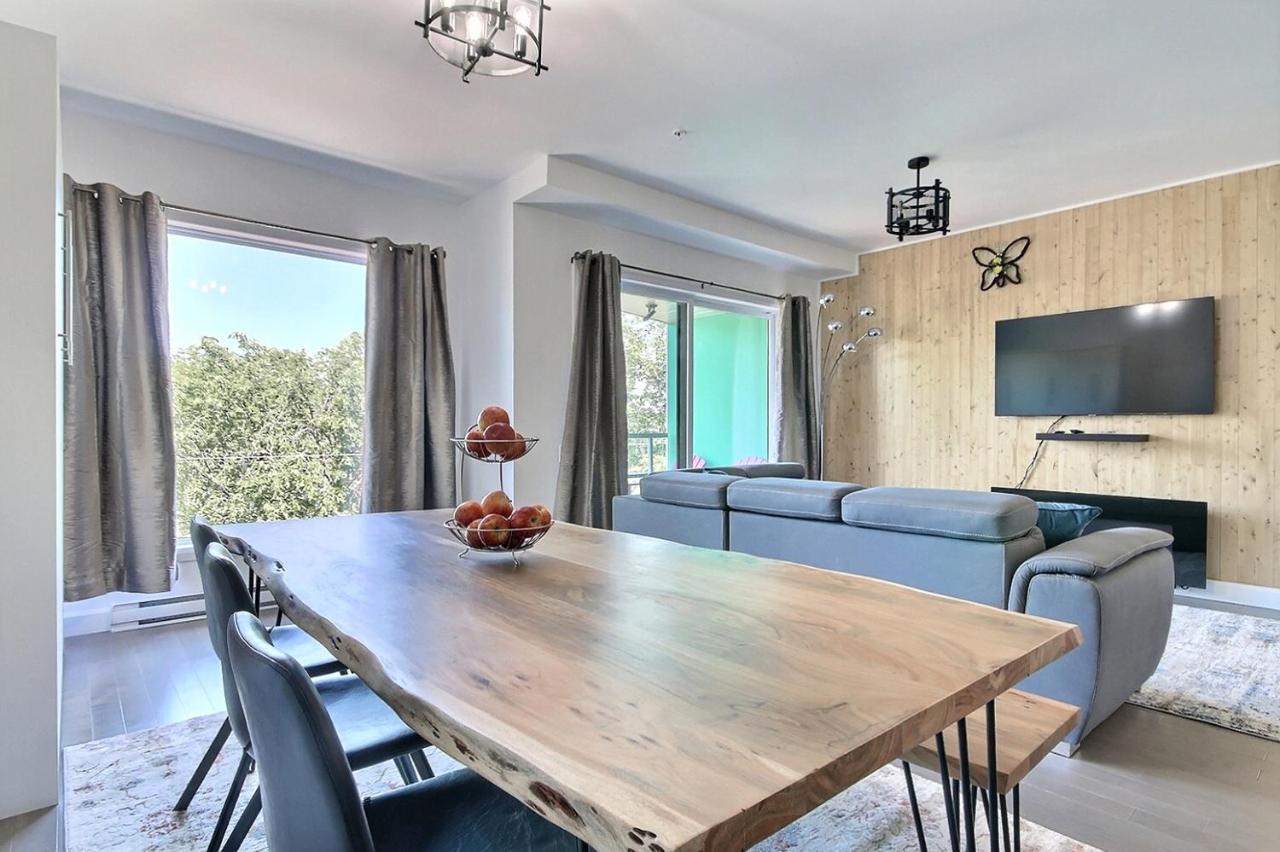 Good Vibes Only -Modern And Spacious 2 Bedroom Condo 4 Beds Free Parking, Gym Квебек Екстериор снимка